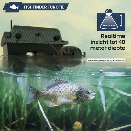 Baitronix Apex Sonar – Voerboot met GPS & Fishfinder (dieptemeter)